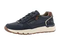 MUSTANG Herren Sneaker sportlicher Halbschuh 15M0051001, Größe:42 EU, Farbe:Blau