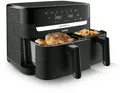 Tefal® Dual Easy Fry EY901N Heißluftfritteuse schwarz