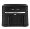 TEFAL EY901N Dual Easy Fry Essential Doppel-Heißluftfritteuse 8,3L,2700W,7 Prog.
