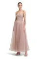Vera Mont Damen Abendkleid mit Stickerei 42, Fawn
