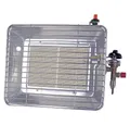 Rothenberger Industrial Heizstrahler Gasheizstrahler Eco mit 50mbar Regler, Stahlblechgehäuse 35985, inkl. Piezo-Zündung
