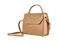 maria-dee Schultertasche Handtasche Anette beige echt Leder (sehr langlebig, 1-tlg., Lederfutter), tolles echt Leder