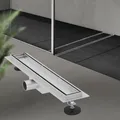 Duschrinne Bodenablauf Abflussrinne Duschablauf befliesbar 2in1 Edelstahl 50 cm
