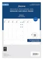 Filofax A5 1 Woche auf 2 Seiten vertikal französisch 2025