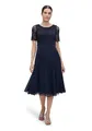 Vera Mont Damen 0113/4825 Partykleid, Blau (Night Sky 8541), (Herstellergröße: 46)