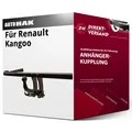 Anhängerkupplung abnehmbar für Renault Kangoo 02.2008-04.2013 neu