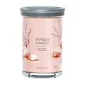 Yankee Candle Signature Duftkerze ; große Tumbler-Kerze mit langer Brenndauer „Pink Sands“ ; Soja-Wachs-Mix