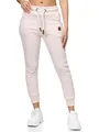 REPUBLIX Damen Jogginghose Jogger Sporthose Jogging Sweat Pants RD-027 Rosa XXL