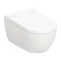 Geberit AquaClean Alba WC-Komplettanlage Wand-Dusch-WC TurboFlush weiß 146350011