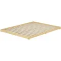 Erst-Holz Futonbett Massivholz Extra Niedrig Massivholz Kiefer 160 x 200 cm Modell 47 Rollrost inkl.