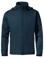 VAUDE Escape Light Regenjacke Herren wasserdicht – Leichte 2-Lagen Jacke mit verstaubarer Kapuze, winddicht und atmungsaktiv - dark sea uni, XL