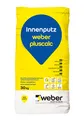 42x weber pluscalc Hybrid-Innenputz zum Glätten und Filzen 30kg