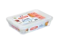 PYREX COOK & FREEZE RECHTECKIG MIT DECKEL 19X14CM 0.8 L Aufbewahrungsbox Transparent Borosilikatglas, Kunststoffdeckel (BPA-frei)