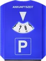 Parkscheibe Kunststoff Multifunktion B120 x H155 x T8 mm, blau  - Hama, 