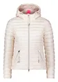 Cartoon Damen Steppjacke mit Reißverschlusstaschen Wind Chime,40
