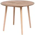 Nordlys Esstisch, Braun, Holz, 90x75x90 cm, FSC 100%, Esszimmer, Tische, Esstische