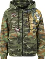 Rock Rebel by EMP Damen camouflage Übergangsjacke mit Print und Patches XL