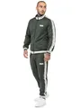 Lonsdale Herren Trainingsanzug schmale Passform ASHWELL L, Olive/White