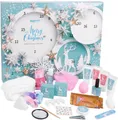 BRUBAKER Adventskalender XXL Beauty Adventskalender 2024 - Mint Blau - 24 x Körperpflege & Spa (Merry Christmas, 24-tlg), Wellness Weihnachtskalender für Frauen und Mädchen