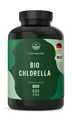 Bio Chlorella Presslinge hochdosiert - 6.000mg Bio Algen - 600 Presslinge vegan - TRUE NATURE®