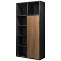 JVmoebel Aktenregal Aktenregal Holz Modern Büromöbel Aufbewahrung, Made in Europa schwarz