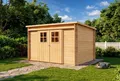 Alpholz Gerätehaus Vera Gerätehaus aus Holz, Geräteschrank mit 19 mm Wandstärke, Gartenhaus mit Montagematerial
