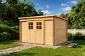 Gerätehaus Vera Gartenhaus Holz Natur 325x235cm