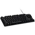 Logitech G413 TKL SE USB Gaming-Tastatur Deutsch, QWERTZ Schwarz Beleuchtet,