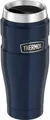 THERMOS Thermobecher Isolierbecher Stainless King blau 0,47 l 470 ml 100% dicht