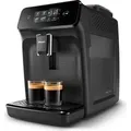 Philips Kaffeevollautomat 1200 Series, 2 Kaffeespezialitäten, Schwarz (EP1200/00) - Schwarz
