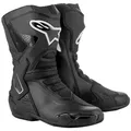 Alpinestars Alpinestars Stella SMX-6 V3 Motorradstiefel Schwarz / Weiss Damen Motorradstiefel (Packung, Antistatische und Öl- und Benzinfeste Sohle) schwarz 39 EU