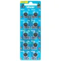 10x Vinnic L936 AG9 1,5V Alkaline Knopfzellen für Uhren