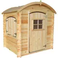 Timbela Kinderspielhaus aus Holz M505-1 1,1 m² ohne Boden und geschwungenes Dach