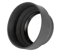ayex 3 Stufen Gegenlichtblende 55mm Filtergewinde & faltbares Gummi Streulichtblende Sonnenblende Lens Hood