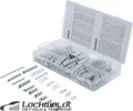 BGS Feder Sortiment Zug- und Druckfedern 200-tlg.