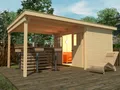weka Gartenhaus Loungehaus Gr.1, BxT: 529x336 cm, (Set)