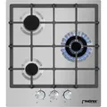 Phönix PS-450T Gaskochfeld 3 flammig Edelstahl Gaskocher Einbauherd Propan / Erdgas