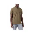Tommy Hilfiger Polo Baumwolle Khaki Uni Normale Passform