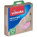Microfasertuch Microfibre 100% Recycled 3 Stück Reinigungstuch - Vileda