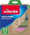 Vileda 4023103228634 Reinigungstücher Mikrofaser Mehrfarbig 3 Stück(e) (635)