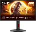 AOC G4 Q25G4SR Computermonitor 62,2 cm (24,5") 2560 x 1440 Pixel Quad HD LED Schwarz, Rot