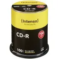 1x100 Intenso CD-R 80 / 700MB 52x Speed, Cakebox
