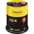 Intenso CD Rohlinge 100er Spindel 700MB 52-fach, 100 Stück