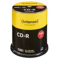 1001126 Intenso CD-R 700MB 52x 120 mm 700 MB Tortenschachtel 100 Stück(e) ~D~