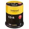 Intenso Intenso 1001126 CD-R 100er Spindel 700MB 52x Speed CD-Rohlinge 100e (CD)