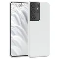 Für Samsung Galaxy S21 Ultra 5G Handyhülle Silikon Case Schutz Hülle Cover Weiß