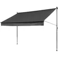 LIVARNO® Klemmmarkise 300 x 150, anthrazit""