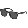 Ray-Ban RB4420 Unisex-Sonnenbrille Vollrand Quadratisch Kunststoff-Gestell, schwarz