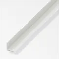alfer Winkel 1 m, 50 x 50 mm PVC (Kunststoff) glatt weiss