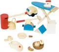 goki Puppen Accessoires-Set Zubehörset für Puppenhaus-Küche, (Set, 19-tlg)